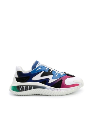 Valentino Garavani White Fabric Athletic Sneakers - EU41/US8