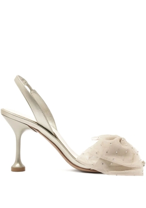 Alexandre Birman 85mm Isabelle heeled sandals - Neutrals