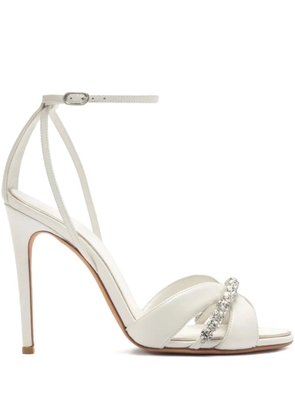 Alexandre Birman 100mm Georgina heeled sandals - White