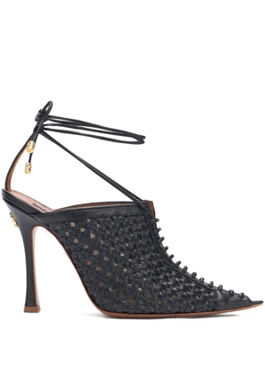 Roberto Cavalli leather pumps - Black