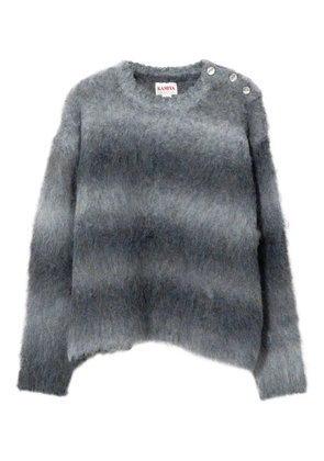 KAMIYA ombre sweater - Black