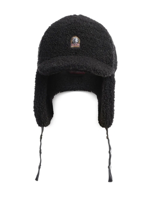 Parajumpers Jockey fleece ear-flap sherpa hat - Black