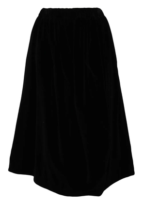 Comme Des Garçons Comme Des Garçons panelled midi skirt - Black
