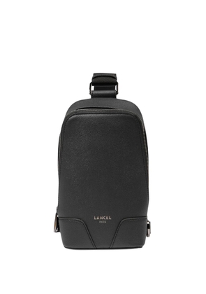 Lancel leather zip-fastening backpack bag - Black