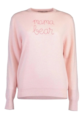 Lingua Franca Mama Bear crew-neck sweater - Pink
