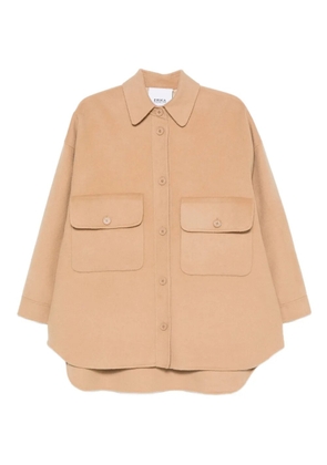 Erika Cavallini drop-shoulder jacket - Neutrals