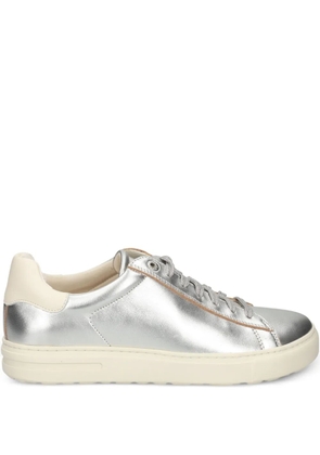 Birkenstock Bend lace-up leather sneakers - Silver