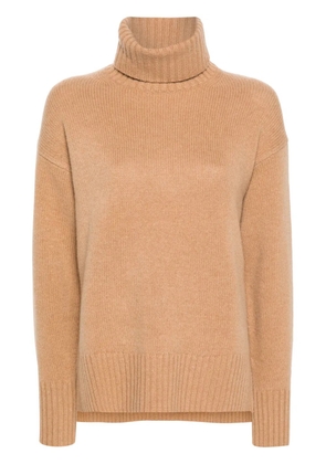 Polo Ralph Lauren embroidered-logo jumper - Brown