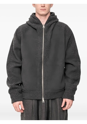 Andrea Ya'aqov zip-up hoodie - Grey
