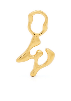 Maria Black Fluent letter W charm - Gold
