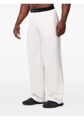 SQUATWOLF logo-waist track pants - White