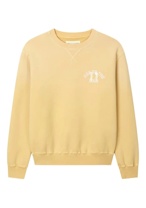 Man On The Boon. logo-detailed sweatshirt - Yellow
