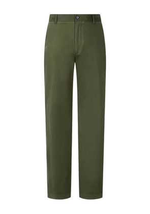 Man On The Boon. washed straight chino trousers - Green