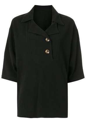 Olympiah Zuzu buttoned blouse - Black