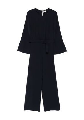 P.A.R.O.S.H. belted bell-sleeve jumpsuit - Blue