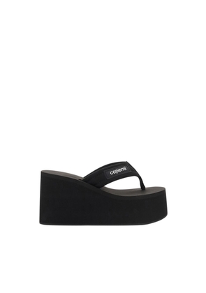 Coperni Black Polyamide Platform Sandals - EU37/US7