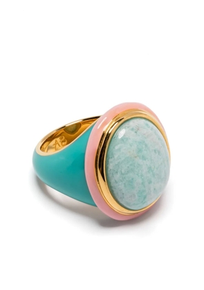 Aurelie Bidermann Tabarin Amazonite ring - Green