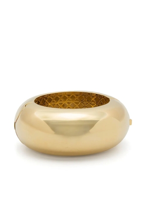 Eddie Borgo 12kt yellow gold Domed cuff bracelet