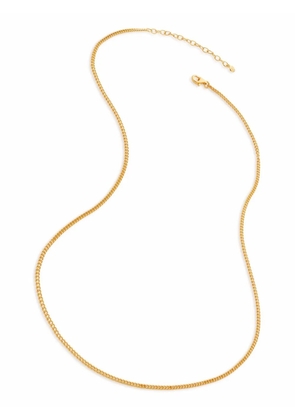 Monica Vinader curb chain 18-20' necklace - Gold