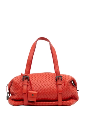 Bottega Veneta Pre-Owned 2012-2025 Nappa Intrecciato Montaigne shoulder bag - Red