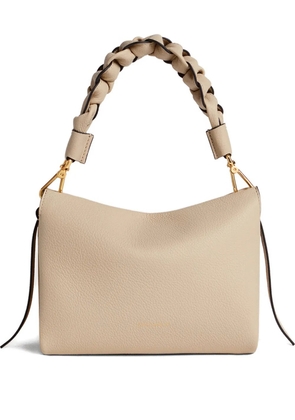 Coccinelle small Boheme braided-handle shoulder bag - Neutrals
