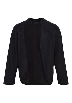 Comme des Garçons Homme rib-panel T-shirt - Black