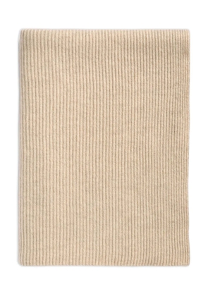 BOMPARD ribbed cashmere scarf - Neutrals
