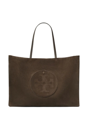 Tory Burch Ella suede tote bag - Brown