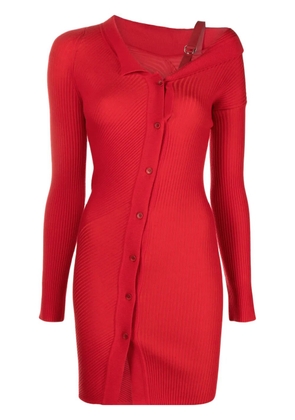 Jacquemus La Robe Maille Colin minidress - Red