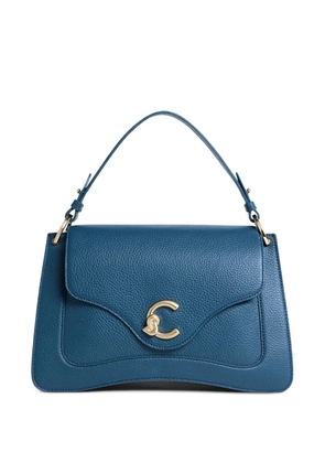 Coccinelle medium C-me logo-detail shoulder bag - Blue