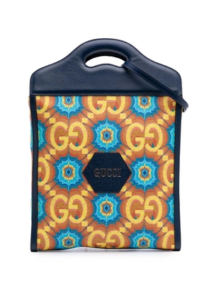 Gucci Pre-Owned 2016-2025 GG Supreme Kaleidoscope Tote satchel - Blue