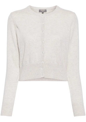 N.Peal long-sleeve cashmere cardigan - Grey