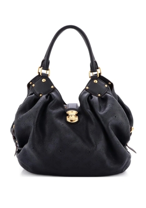 Louis Vuitton Pre-Owned L Mahina Leather hobo bag - Black