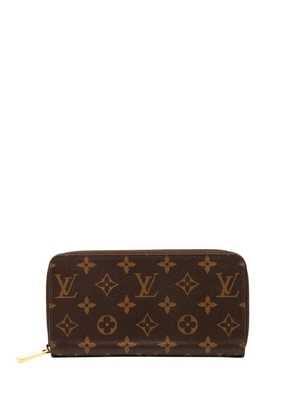 Louis Vuitton Pre-Owned 2019 Monogram Zippy Wallet long wallets - Brown