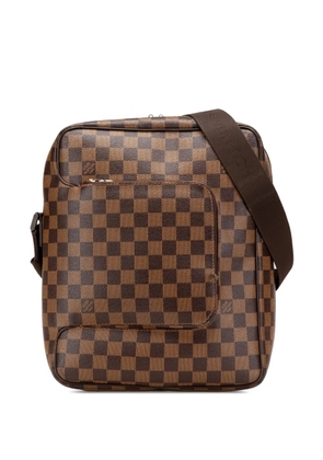 Louis Vuitton Pre-Owned 2004 Damier Ebene Olav MM crossbody bag - Brown