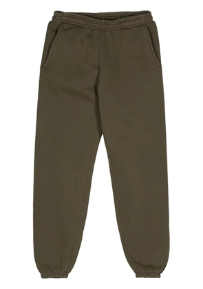 ENTIRE STUDIOS tapered organic cotton track pants - Green