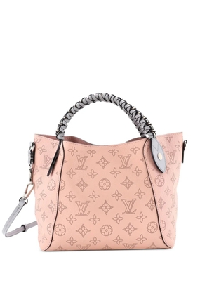 Louis Vuitton Pre-Owned Braided Handle Hina Handbag Mahina Leather PM crossbody bag - Pink