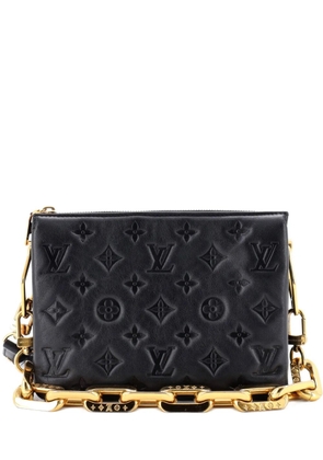 Louis Vuitton Pre-Owned Coussin Bag Monogram Embossed Lambskin BB crossbody bag - Black