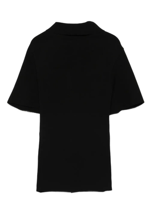 Rick Owens Concordians draped short-sleeve top - Black