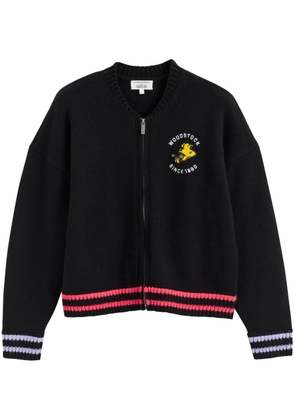 Chinti & Parker Snoopy bomber jacket - Black