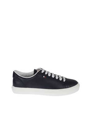 Moncler Blue Calfskin Low Top Sneakers - EU39/US6