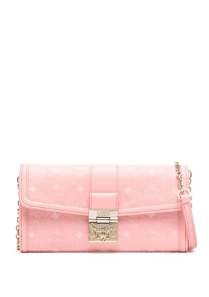 MCM large Tracy crossbody wallet - Pink