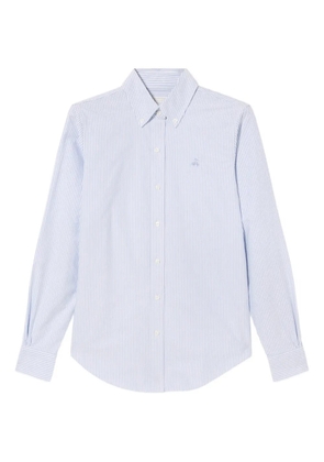 Brooks Brothers striped oxford shirt - Blue