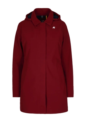 K-Way Mathy hooded jacket - Red