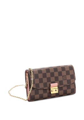 Louis Vuitton Pre-Owned Croisette Chain Wallet Damier crossbody bag - Brown