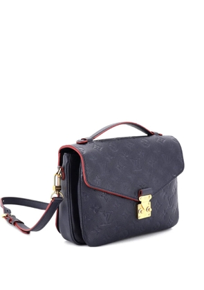 Louis Vuitton Pre-Owned Pochette Metis Monogram Empreinte Leather crossbody bag - Blue