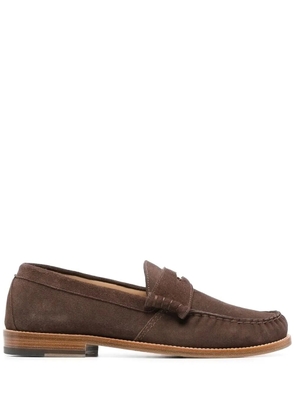 RHUDE classic penny loafers - Brown