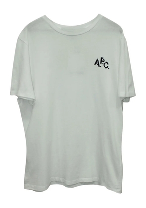A.P.C. logo-print T-shirt - White