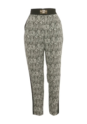 Elisabetta Franchi printed trousers - White
