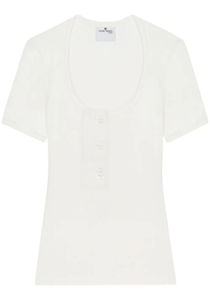 Courrèges Oblique 90's T-shirt - White